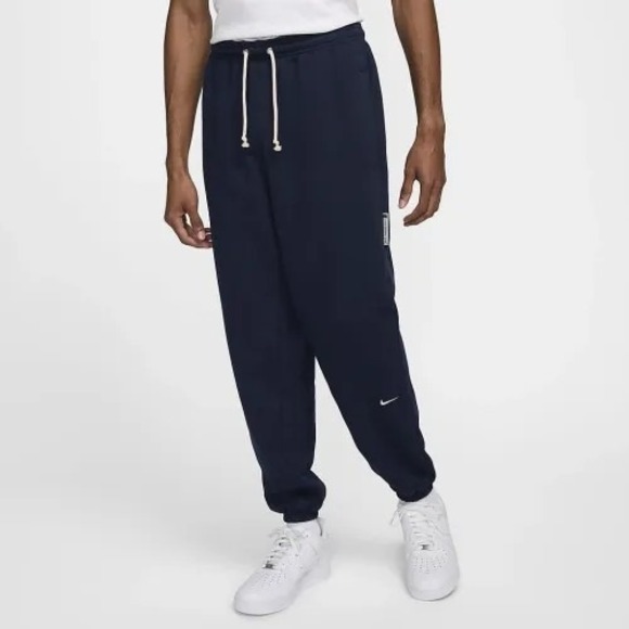 Nike Dri-FIT Standard Issue Jogger Sweatpants Navy Men's Small FZ0224-451 - Picture 1 of 8